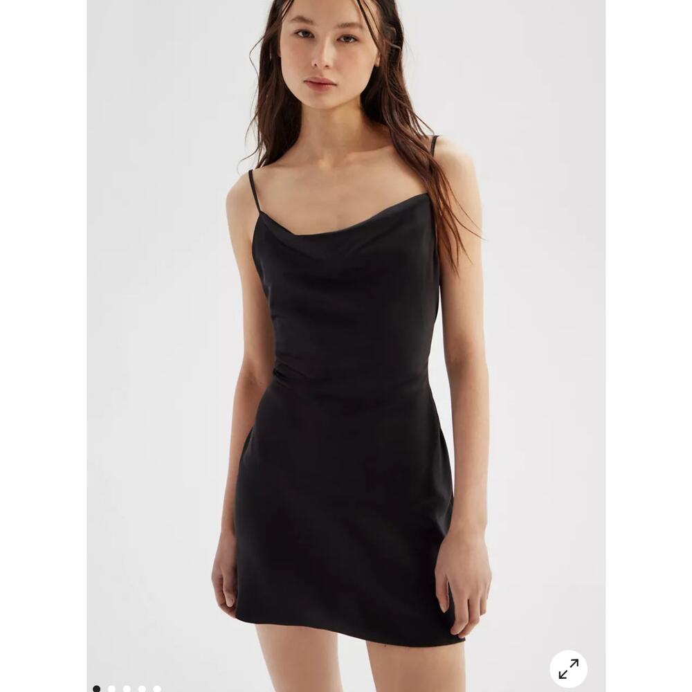 Urban‎ Outfitters Mallory Cowl Slip Mini Dress